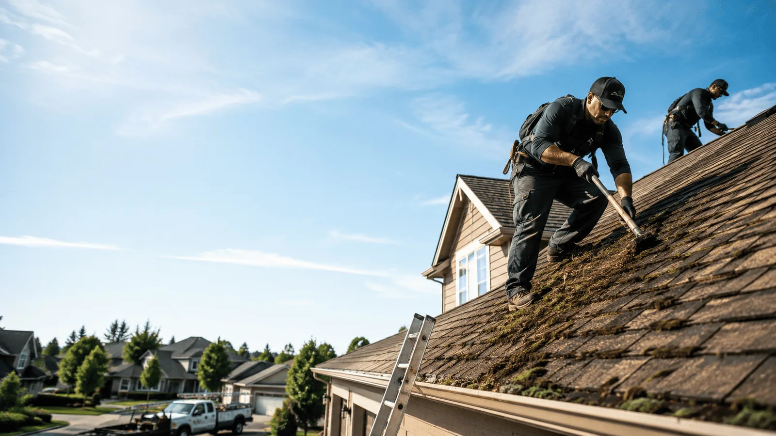 Roof Moss Removal in Bozman, MD near me